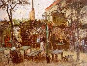 Vincent Van Gogh Terrace of the Cafe on Montmartre china oil painting artist